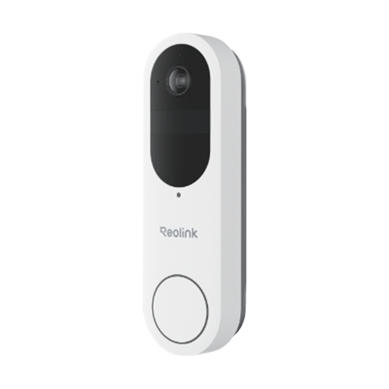 Reolink Doorbell (Battery) | White | Smart 2K Dual-Band Wi-Fi Battery Doorbell with Head-to-Toe View | Connect It Ireland