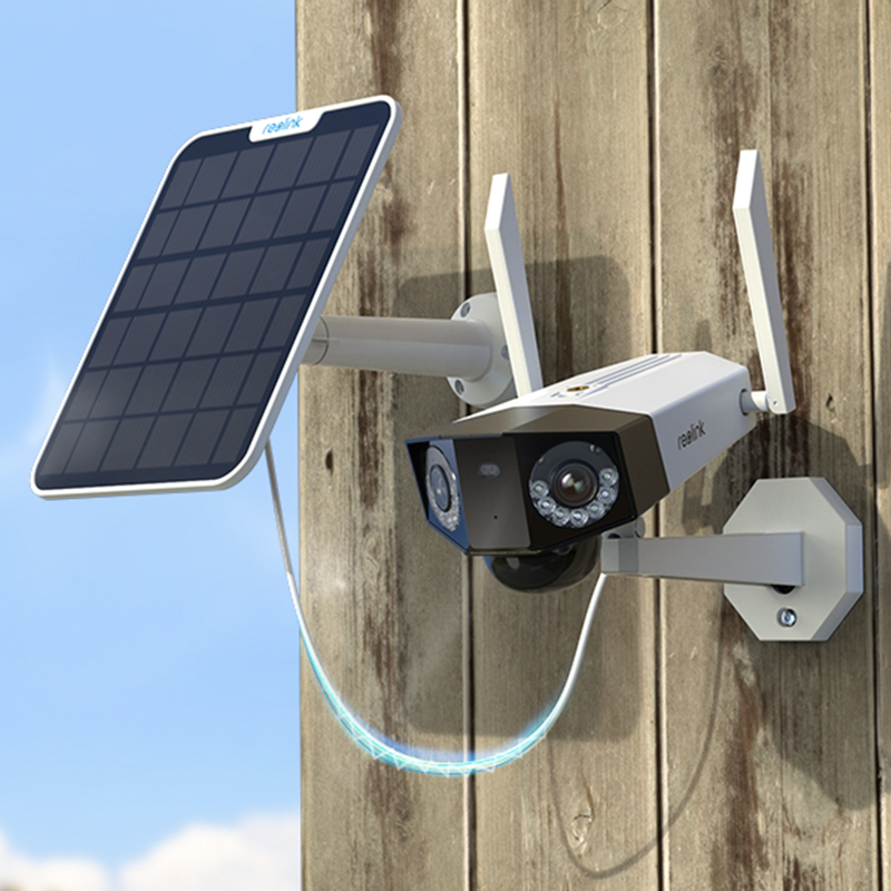 Reolink Duo 2 LTE | Panoramic 4G Battery Solar Powered Camera | Connect It Ireland
