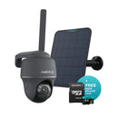 Reolink Go PT Ultra | 4G LTE 4K Outdoor Security Camera | Grey | Connect It Ireland