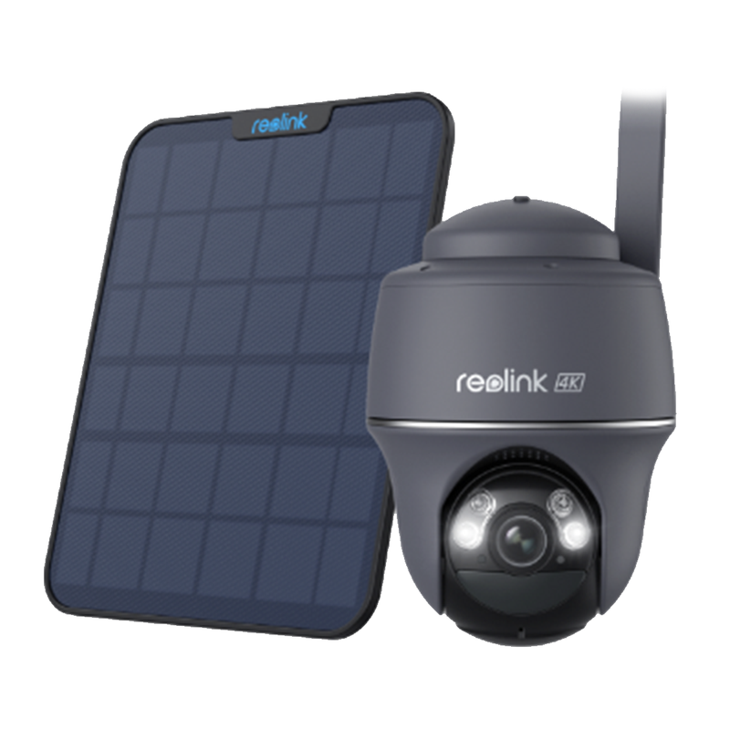 Reolink Go PT Ultra | Wire Free 4G 4K Outdoor Security Camera | Grey | Connect It Ireland