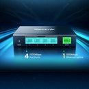 Reolink RLA-PS1E | 5-Port Gigabit PoE Switch with 65W Power Budget | Connect It Ireland