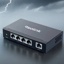 Reolink RLA-PS1E | 5-Port Gigabit PoE Switch with 65W Power Budget | Connect It Ireland
