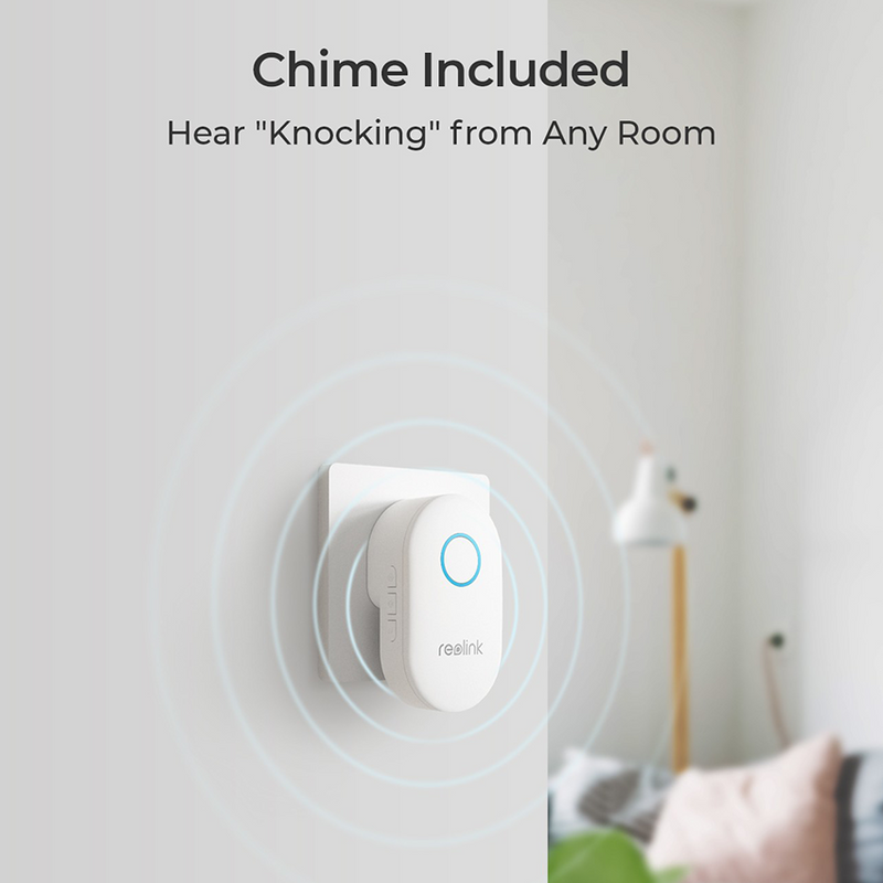 Reolink Video Doorbell PoE | Smart 2K+ Wired Video Doorbell with Chime | Connect It Ireland