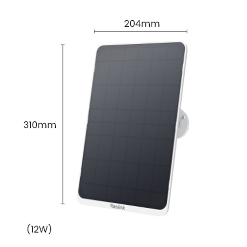 Reolink 12W Solar Panel 3 for Outdoor Battery Security Cameras | Connect It Ireland
