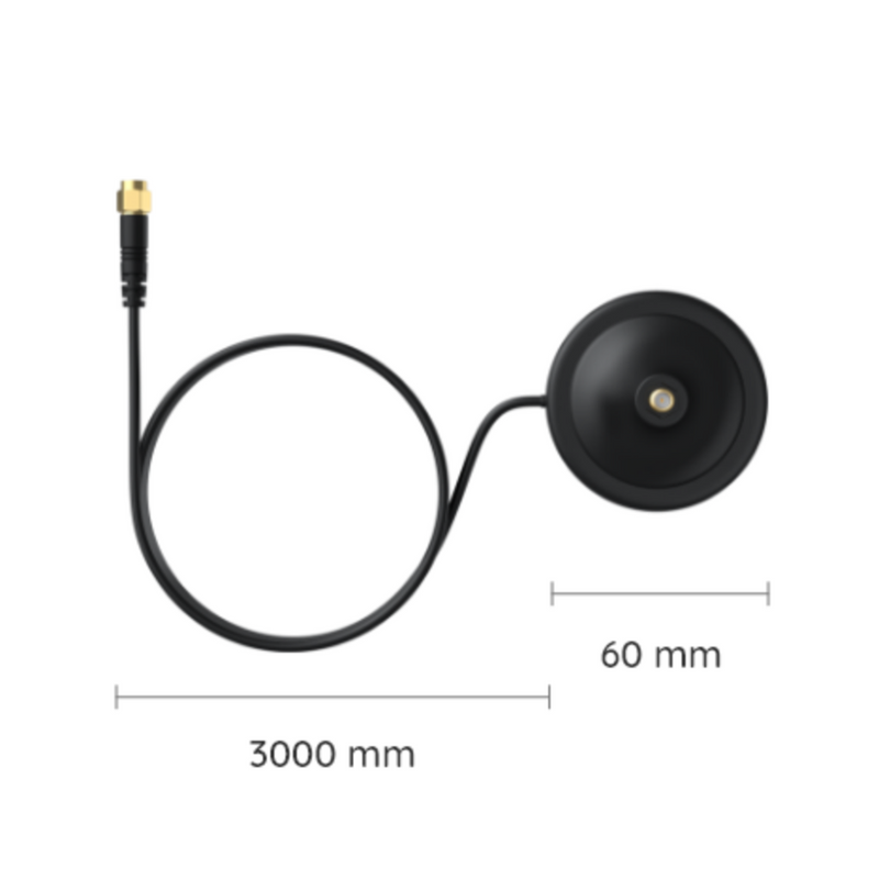 Reolink Antenna Extension Cable | 3 Meters | Black | Connect It Ireland