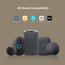 Aqara Roller Shade Driver E1 in white, a smart home controller for automated blinds, compatible with beaded cords. Available at Connectit.ie.