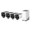Eufy eufyCam S3 Pro | Wireless Outdoor Camera | 4 Camera Bundle | Connect It Ireland