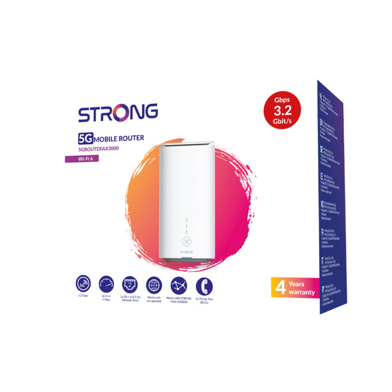 STRONG 5G LTE Router AX3000 UK | 5GROUTERAX3000UK | Connect It Ireland