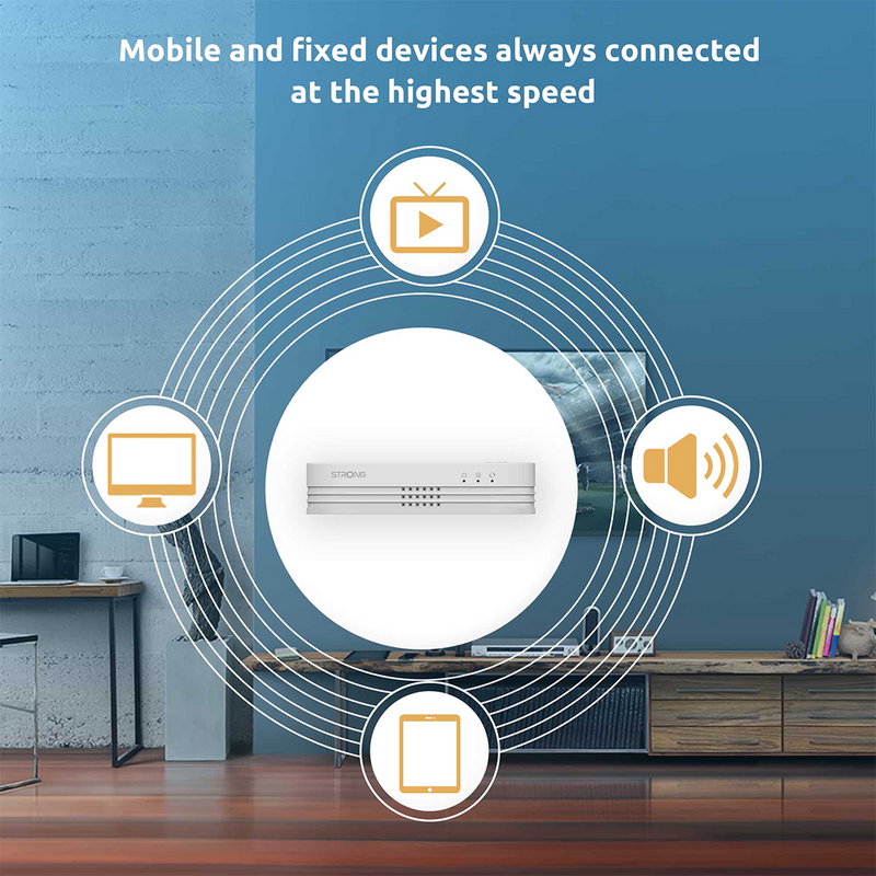 STRONG ATRIA AC1200 | 3-Pack Whole Home WiFi Mesh System | Connect It Ireland