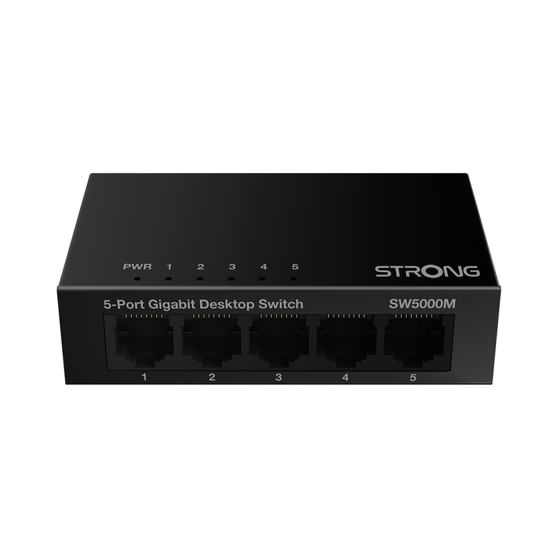 STRONG | 5 Port Gigabit Switch (Metal) | SW5000MUK | Connect It Ireland