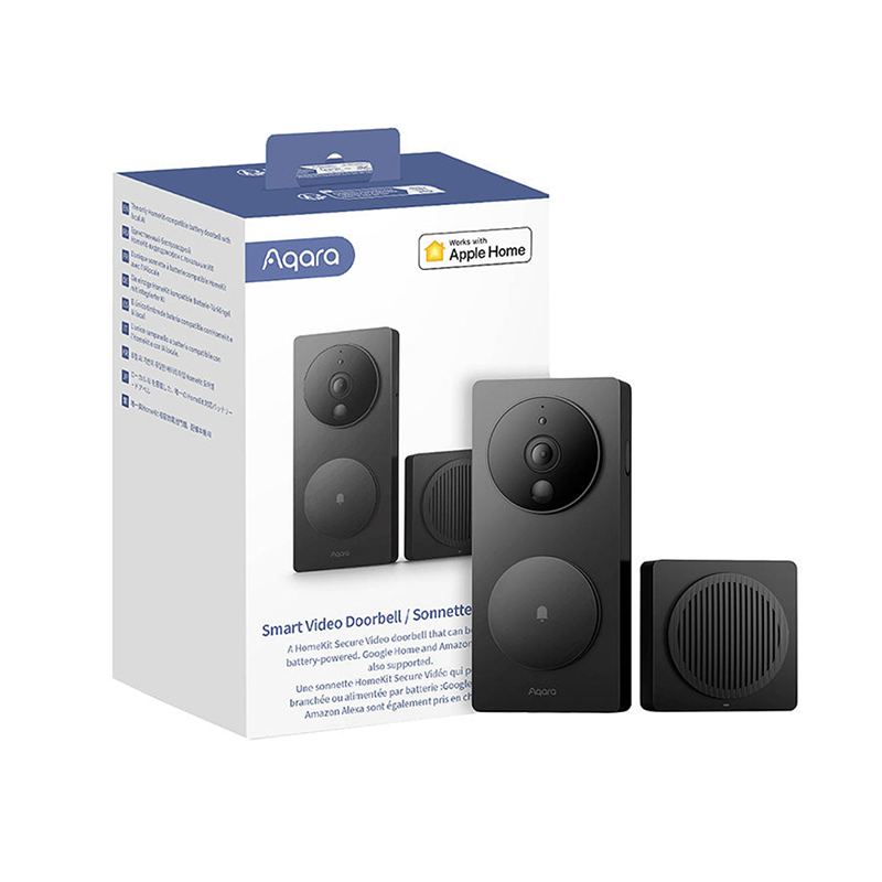 Smart Video Doorbell G4 | Black | Connect It Ireland