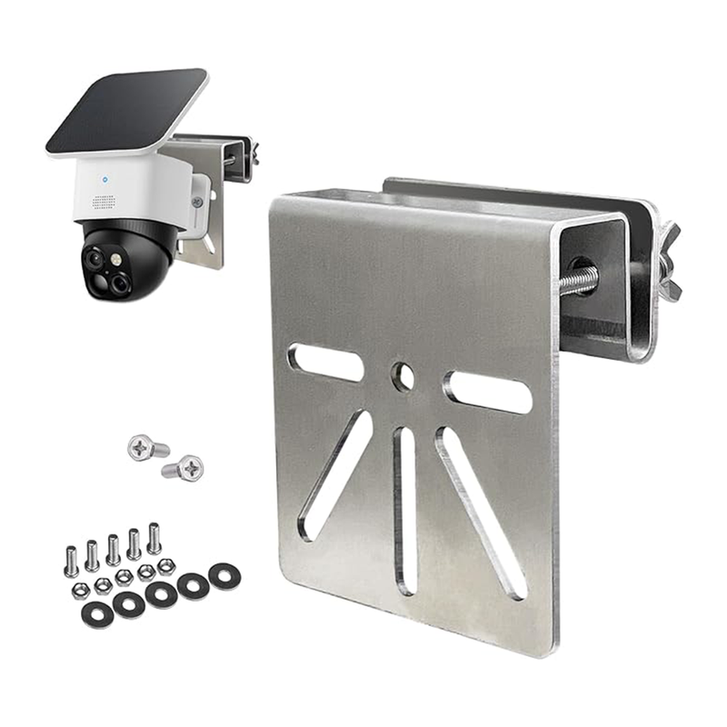 Stainless Steel Gutter Mount for Eufy Security SoloCam S340 | Connect It Ireland