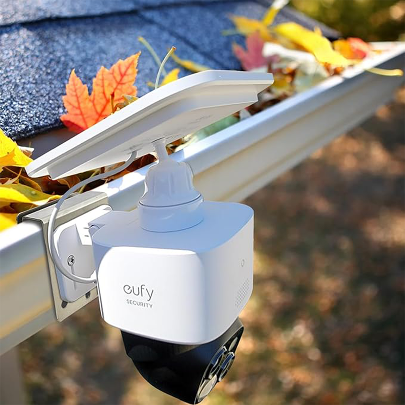 Stainless Steel Gutter Mount for Eufy Security SoloCam S340 | Connect It Ireland