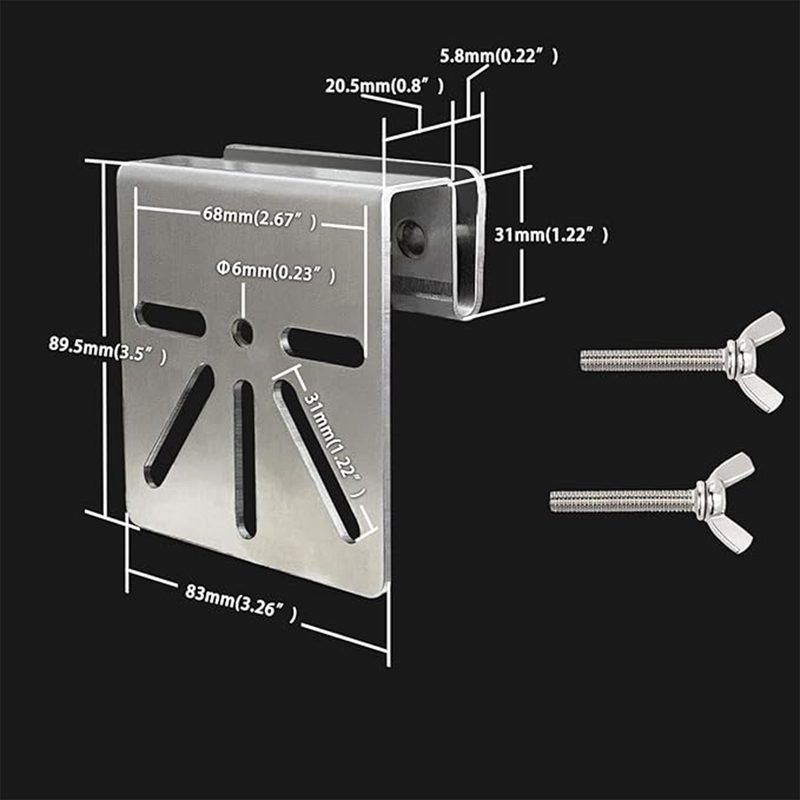 Stainless Steel Gutter Mount for Eufy Security SoloCam S340 | Connect It Ireland