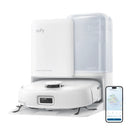 eufy Omni White E25 Robot Vacuum & Mop with All-in-One Station | Connect It Ireland
