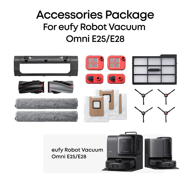 eufy Accessories Replacement Kit for Robot Vacuum Omni E28 and E25 | Connect It Ireland