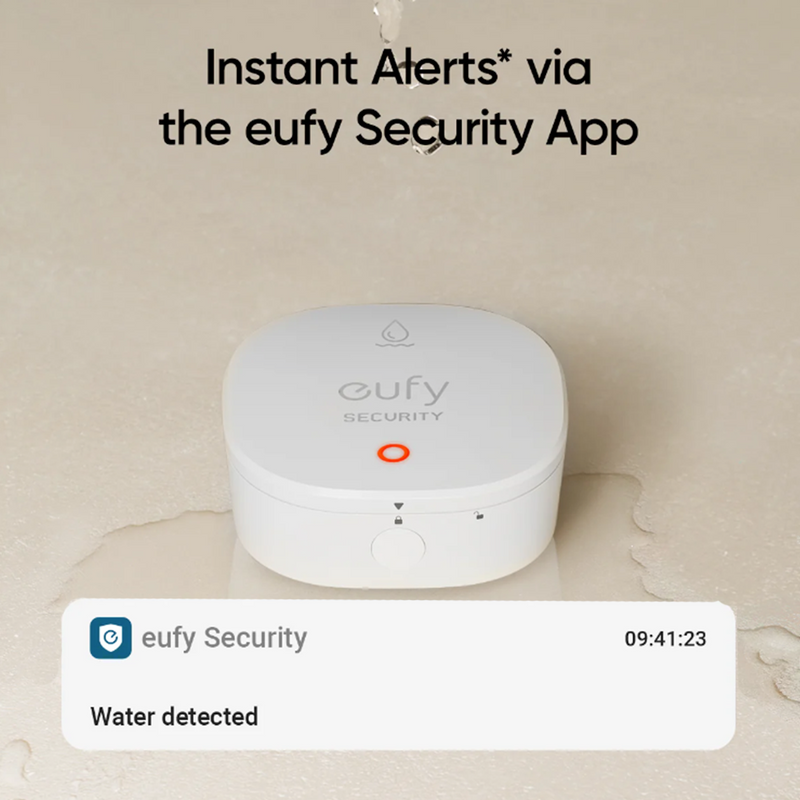 eufy Water and Freeze Sensor with Remote Alerts | T89203D1 | Connect It Ireland