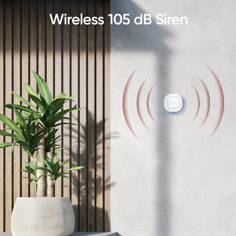 eufy Security Siren (105 dB Wireless Alarm) | T89703D1 | Connect It Ireland