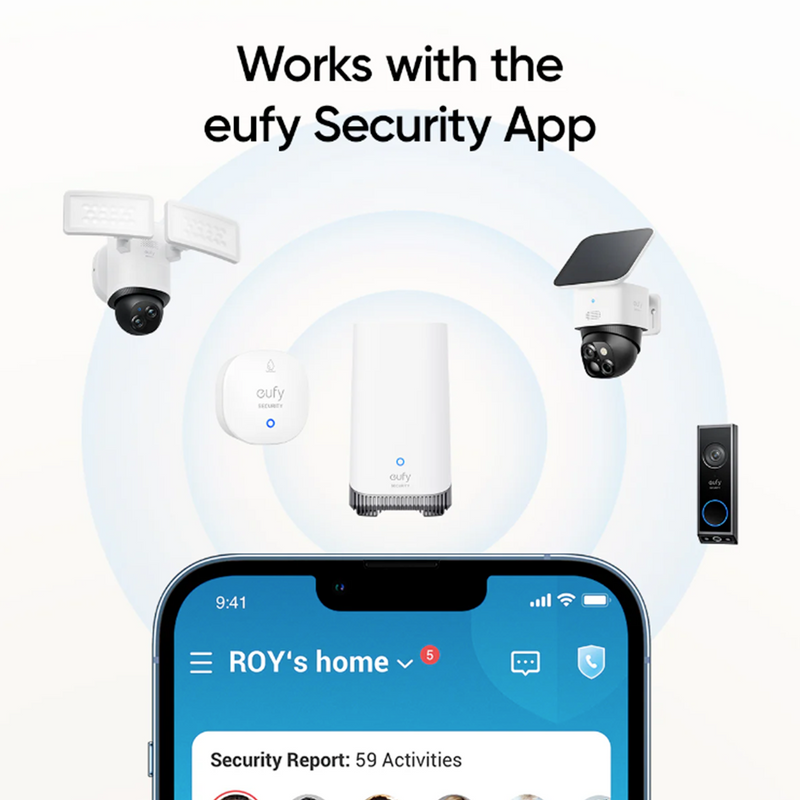 eufy Security Siren (105 dB Wireless Alarm) | T89703D1 | Connect It Ireland