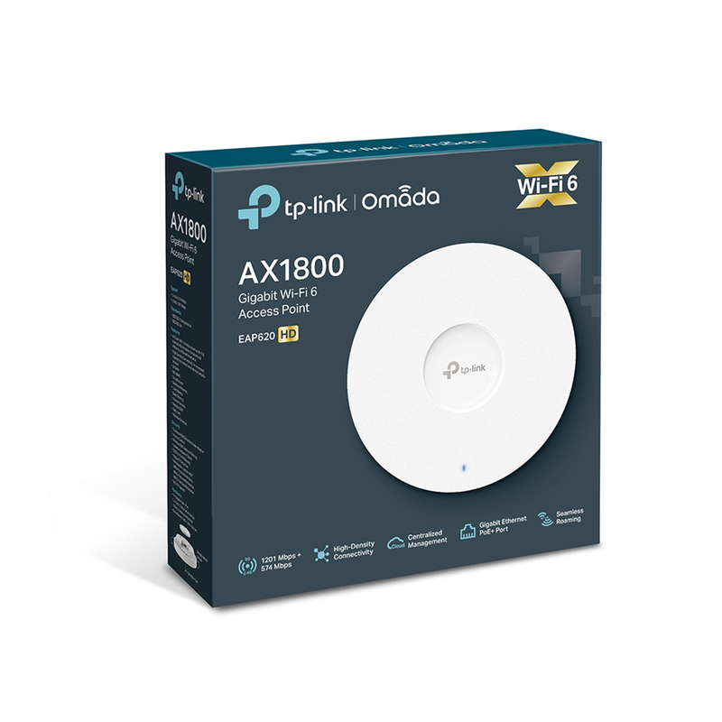 TP-Link AX1800 Ceiling Mount WiFi 6 Access Point | EAP620 HD | Connect It Ireland