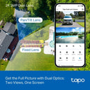 TP-Link Tapo TC93D KIT Solar-Powered Dual-Lens Pan/Tilt Security Camera Kit | TC93D KIT | Connect It Ireland