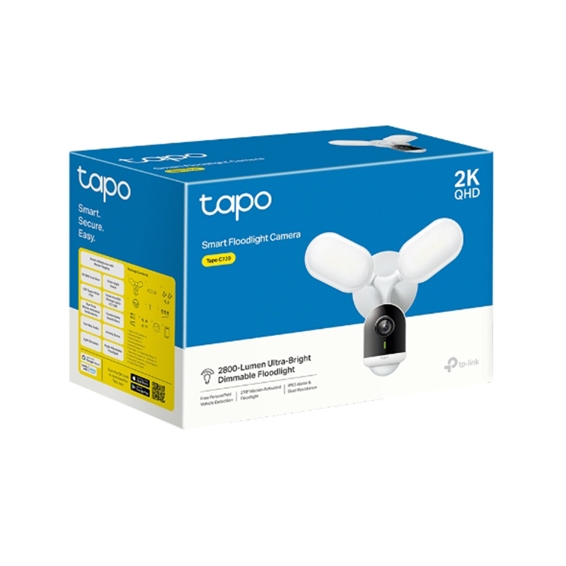 Tp-Link | Tapo C720 | Smart Floodlight Camera | Connect It Ireland