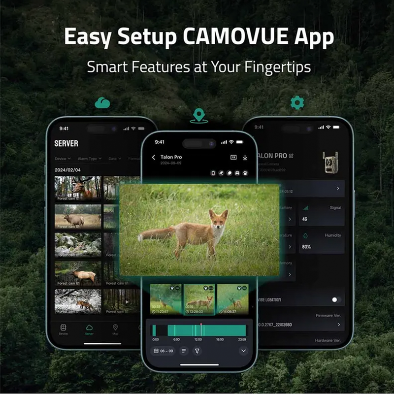 Reolink | Camovue Talon Pro | 4K 4G LTE Game and Trail Camera | Connect It Ireland