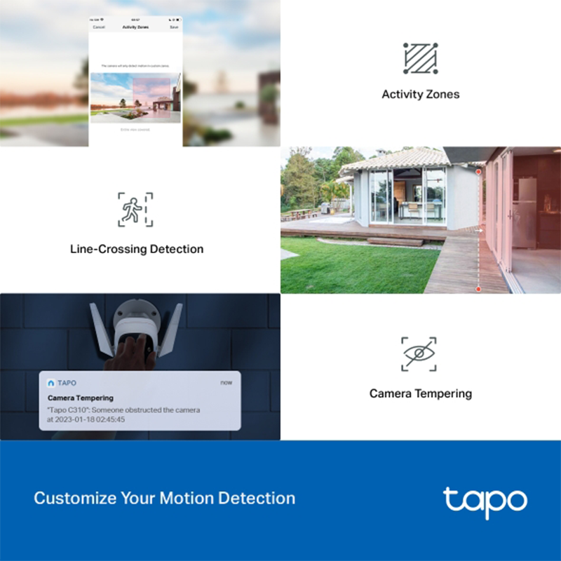 Tp-Link | Tapo C310P2 | Outdoor Security Wi-Fi Camera (2 Pack) | Connect It Ireland