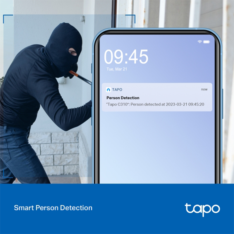 Tp-Link | Tapo C310P2 | Outdoor Security Wi-Fi Camera (2 Pack) | Connect It Ireland