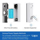 Tp-Link Tapo D235 | 5MP Wired & Battery Video Doorbell with Chime | Connect It Ireland