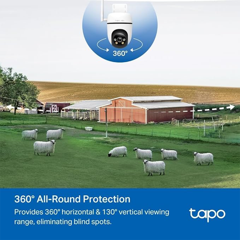TP-Link Tapo C501GW | Outdoor Pan/Tilt 4G LTE Camera | Connect It Ireland