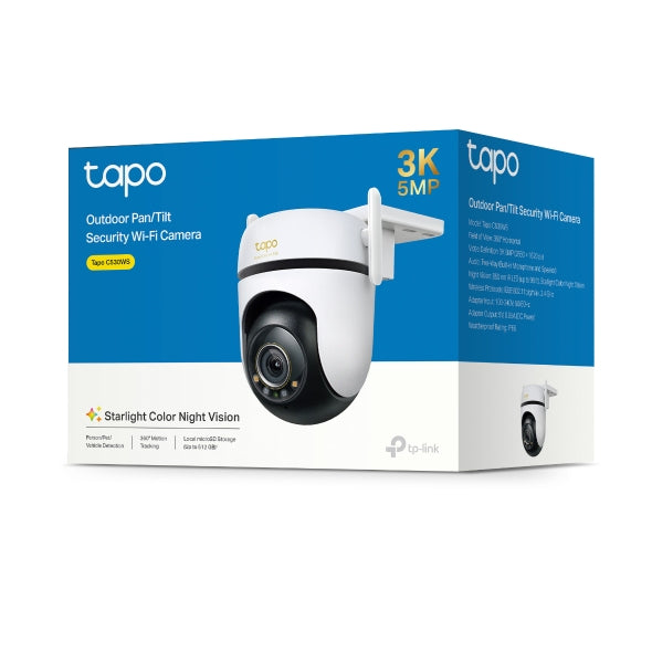 Tp-Link | Tapo C530WS | Outdoor Pan/Tilt Security Wi-Fi Camera | Connect It Ireland 