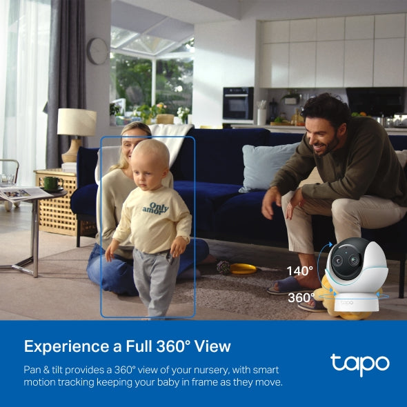 Tp-Link | Tapo C840 | Dual-Lens Smart Baby Camera | Connect It Ireland