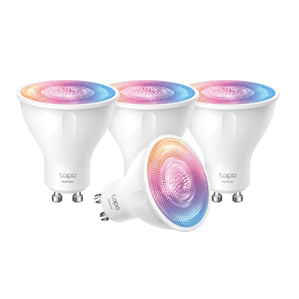 Tapo | GU10 Smart Wi-Fi Spotlight, Multicolor | L630 (4 Pack) | Connect It Ireland