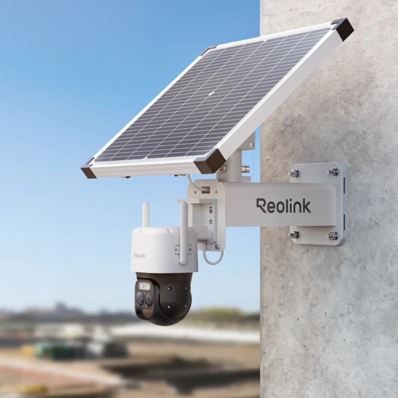 Reolink TrackMix LTE Plus 2 + Solar Panel Plus | 4G LTE PTZ Solar/Battery Camera | Connect It Ireland