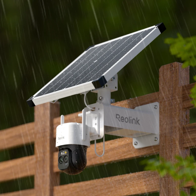 Reolink TrackMix LTE Plus 2 + Solar Panel Plus | 4G LTE PTZ Solar/Battery Camera | Connect It Ireland
