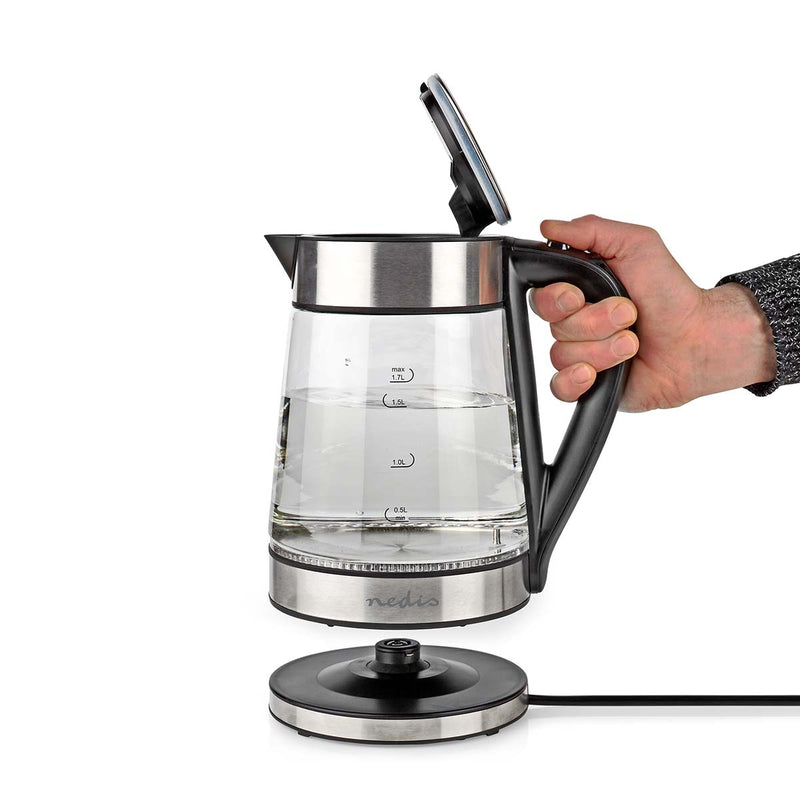Nedis | Smart WiFi Electric Kettle with Voice Control | 1.7L | Connect It Ireland