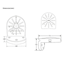 Universal Wall Mount for Dome Camera | Connect It Ireland