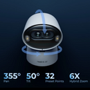 Reolink Argus Track | 4K Dual-Lens Wi-Fi Solar Powered Camera with Auto-Zoom Tracking | Connect It Ireland