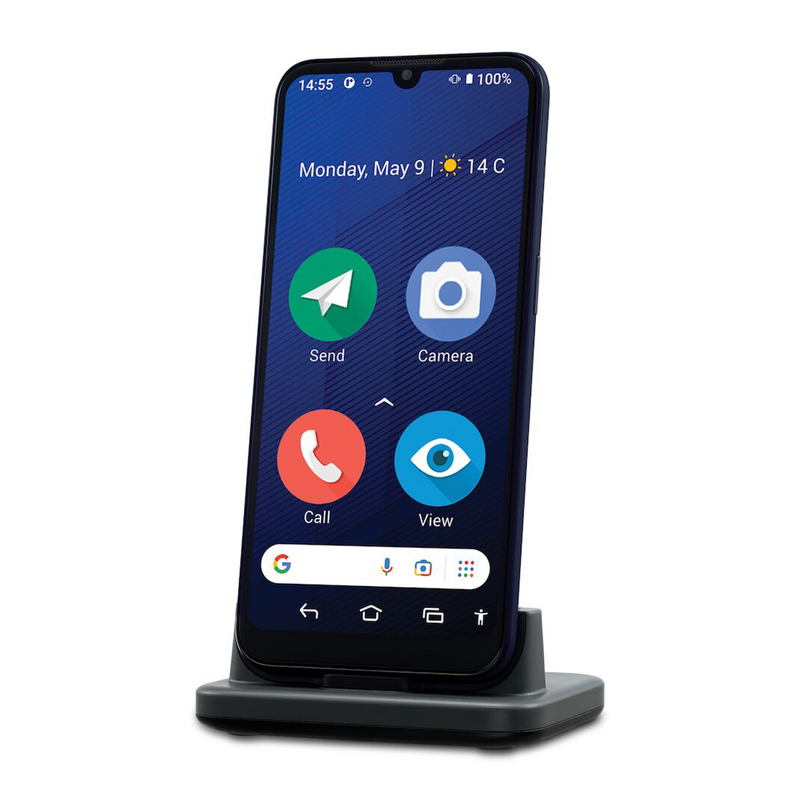 Doro 8200 4G Smart Phone | Navy | Connect It Ireland