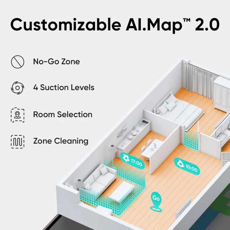 Eufy L60 Hybrid with Self-Empty Station | Robot Vacuum & Mop | T2278V11 | Connect It Ireland