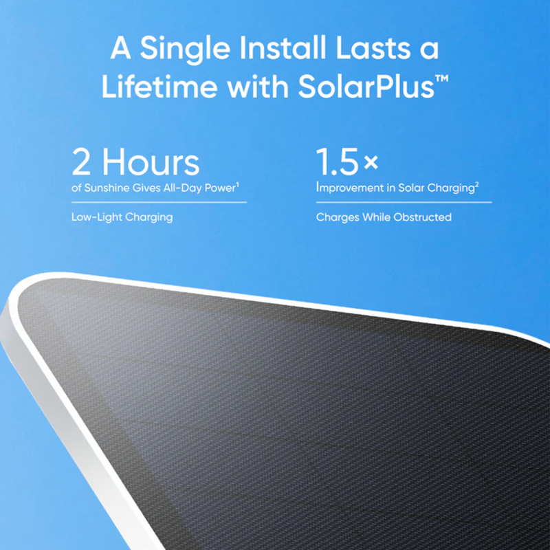 Eufy Solocam S340 Dual Camera | Solar-Powered | T81703W1 | Connect It Ireland