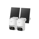 eufyCam C37 2K Wireless Security Camera Twin Pack with Solar Panels | T814X321 x2
