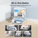 eufy Omni C28 Robot Vacuum & Mop with Dust Bags | T211AV20 | White | Connect It Ireland