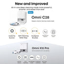 eufy Omni C28 Robot Vacuum & Mop with Dust Bags | T211AV20 | White | Connect It Ireland