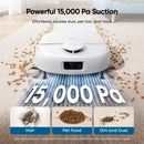 eufy Omni C28 Robot Vacuum & Mop with Dust Bags | T211AV20 | White | Connect It Ireland