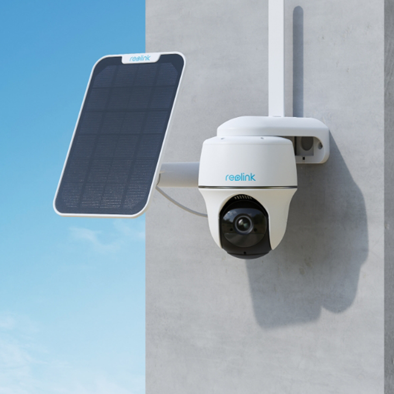 Reolink Go PT Plus | 100% Wire Free 4G Outdoor Security Camera with Solar Panel Included