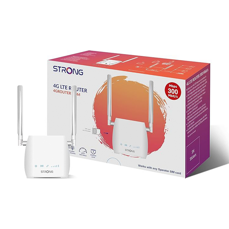 STRONG 4G LTE Mini Router | 4GROUTER300MUK | Connect It Ireland