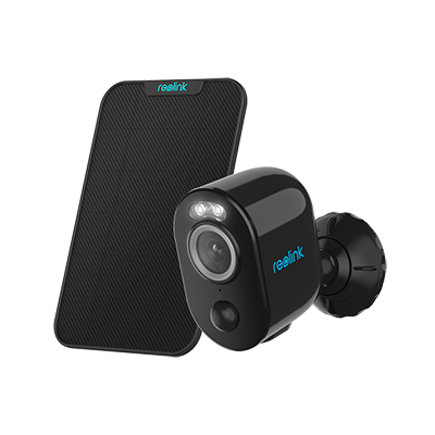 Reolink Argus 3 Pro | Smart Wire-Free Camera with Motion Spotlight | Black