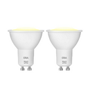 ERIA 6W | Twin Pack: Smart Dimmable Warm White GU10 Spotlight Bulb